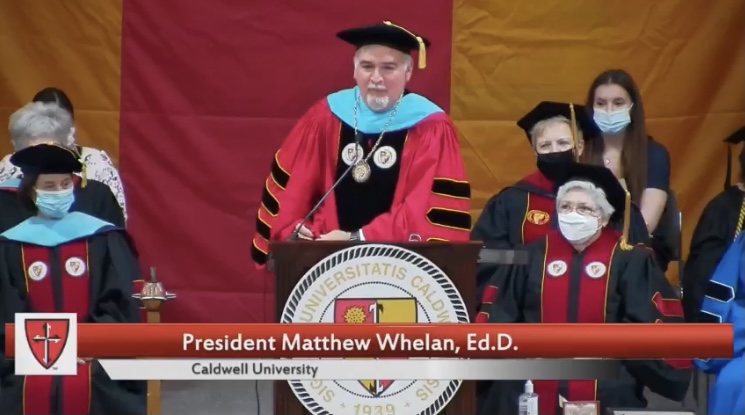 Dr. Matthew Whelan Inaugurated at Caldwell University’s 9th President